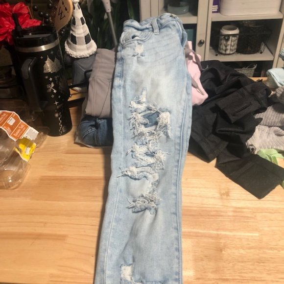 Kancan  Mid Rise  ANKLE SKINNY JEANS - Picture 1 of 3